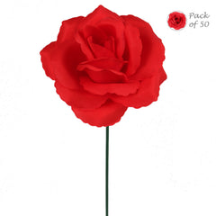 3" Diameter Rose Pick, 8" Pick