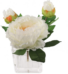 PRE-MADE PEONY (S2281WP)