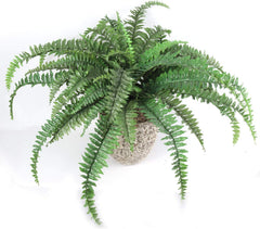48" Artificial Boston Fern 48 Leaf Lush Faux Fern Plant - 2026 Spring Collection