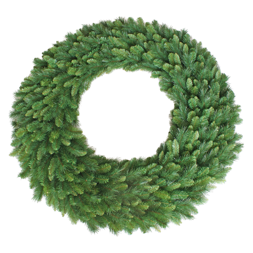 60" Glacier Pine Wreath - 540 Green Tips