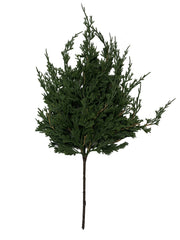 Artificial 18" Soft Cedar Pick – Lifelike Greenery, - Larksilk