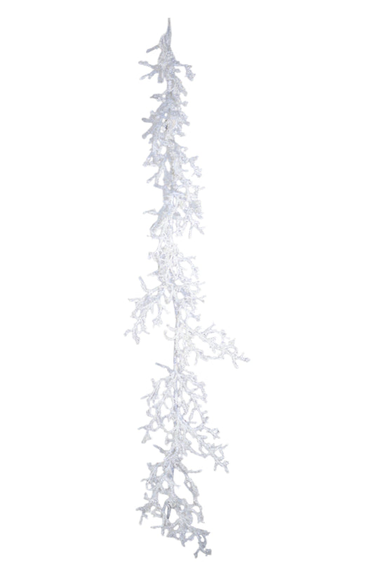 5' Iced Twig Garland - Larksilk