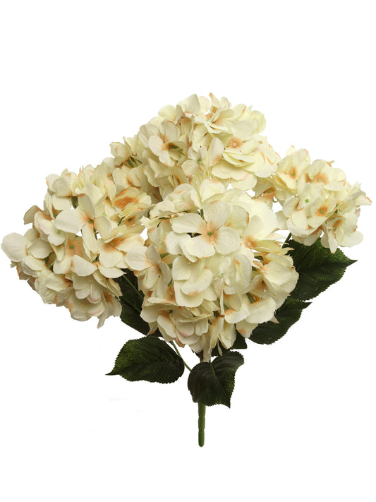 21" Hydrangea Bush with 5 Heads - Larksilk