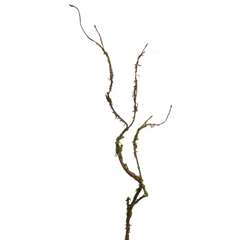 36" Twig Spray with Moss - Larksilk