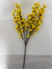 26" Artificial Forsythia Bush Realistic Yellow Spring Flowers - 2026 Spring Collection