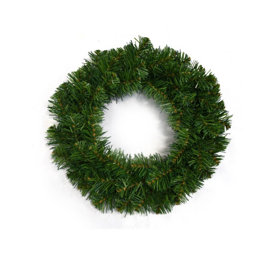 12" Northern Spruce Wreath - 60 Green Tips