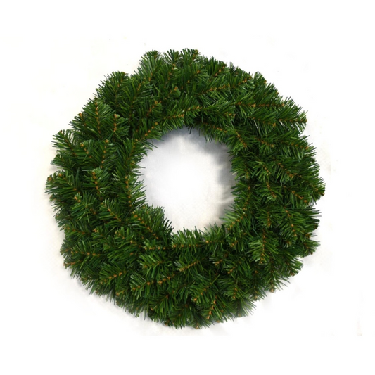 16" Northern Spruce Wreath - 120 Green Tips