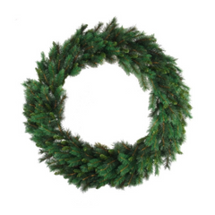 48" Majestic Pine Wreath - 340 Green Tips