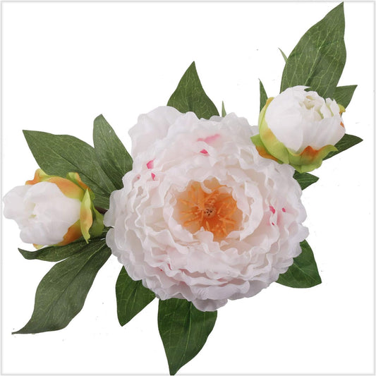PRE-MADE PEONY (S2281WP) - Larksilk