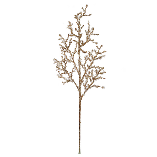 33" Iced Twig Spray 2024 Christmas Collection - Larksilk