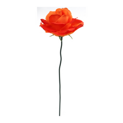 8" Rose Flower Picks - 3" Diameter (50PCS)